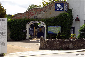 Godshill Model Village entrance