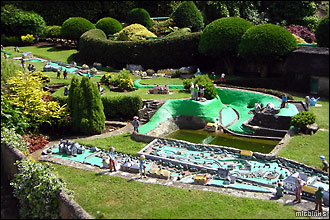 The model village within the model village at Godshill, Isle of Wight