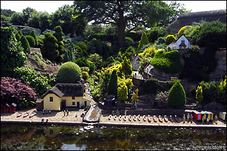 Shanklin Chine as depicted at Godshill Model Village