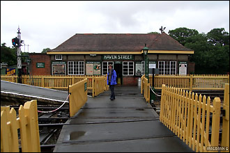 Havenstreet station on the Isle of Wight Steam Railway