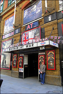 Britain at War attraction in Tooley Street, London