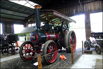 Burrell Traction Engine at Breamore Countryside Museum