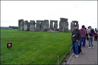 Stonehenge and the many vistors to this Wiltshire attraction