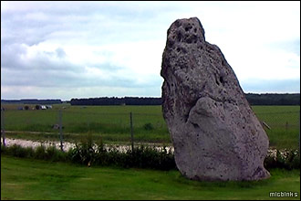 The Heel Stone at Stonehenge