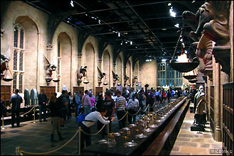 In the Great Hall on the Studio Tour