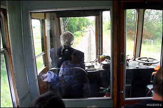 Driver's view on the KESR