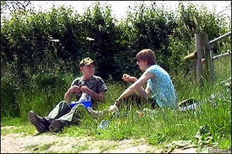 Picnic in the Kent countryside