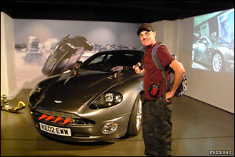 Bond in Motion exhibition, London: Aston Martin V12 Vanquish