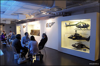 Bond in Motion caf at the London Film Museum