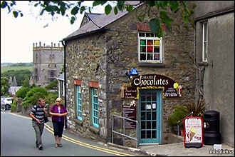 Tourist shops in St Davids, Pembrokeshire