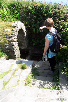 The Holy Well near St Davids in Pembrokeshire
