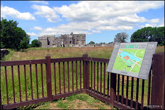 Carew Castle in Pembrokeshire