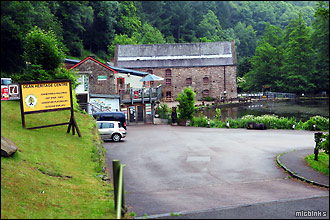 View of the Dean Heritage Centre at Soudley in the Forest of Dean