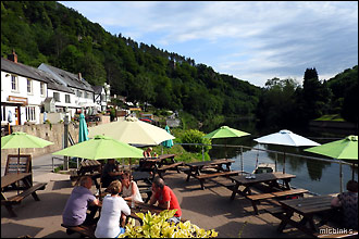 Symonds Yat East from the Saracens Head