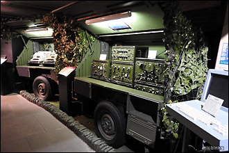 Electronic Warfare exhibit at Royal Signals Museum