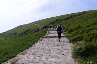The South West Coast Path from Lulworth Cove to Durdle Door