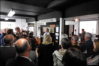 Demonstration of The Bombe at Bletchley Park