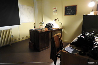 Alan Turing's office in Hut 8 at Bletchley Park