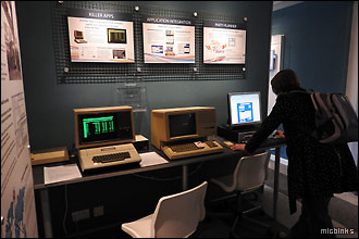 Early personal computers at National Museum of Computing