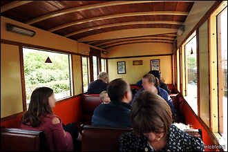 Inside the Buzz Railway carriages