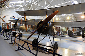 Sopwith Triplane replica at Shuttleworth