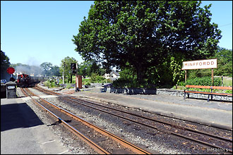 Minffordd Station on the Ffestoniog Railway