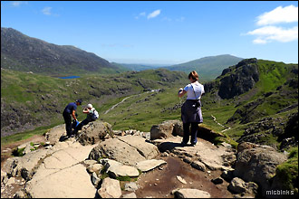 In Snowdonia: the breathtaking mountain views along the Pyg Track
