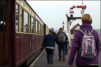 Welsh Highland Railway platform