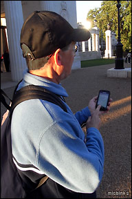 Using the smartphone out and about